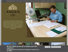 Tablet Screenshot of angushomes.com